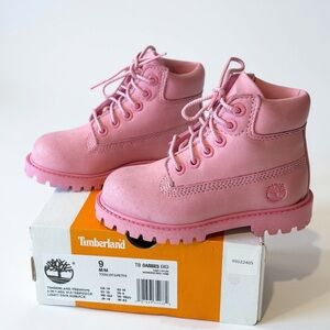 Timberland Light Pink Kids' Boots